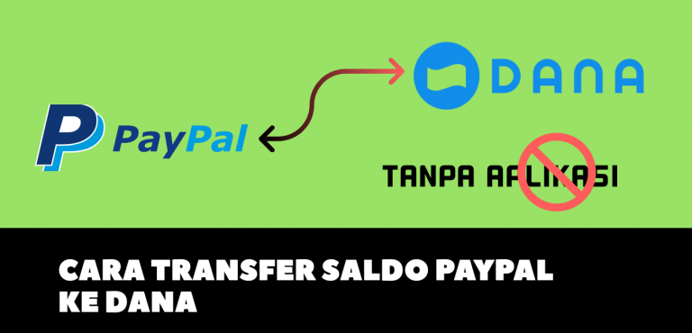 Transfer saldo paypal ke dana