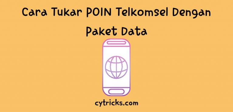 Cara Tukar POIN Telkomsel Dengan Paket Data