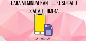 Cara Memindahkan File Ke Sd Card Xiaomi Redmi 4A