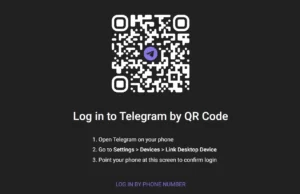 cara scan barcode di telegram