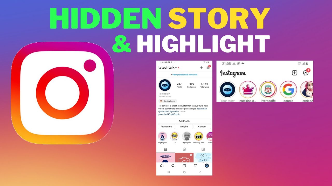 Cara Hide Highlight Instagram
